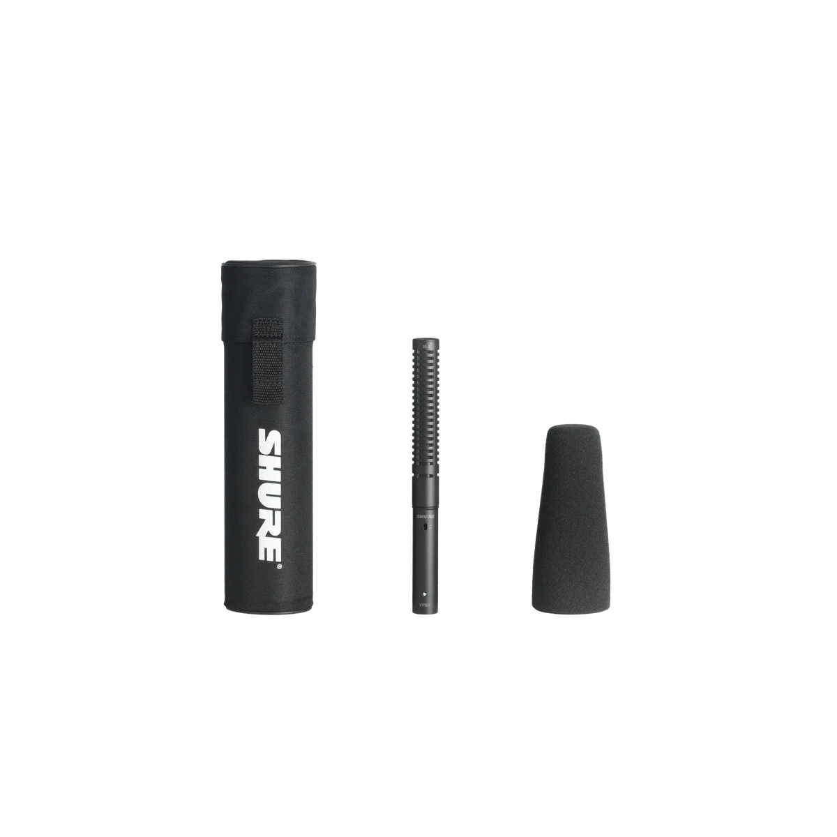 Shure VP89S - Short Shotgun Condenser Mic with Case and Windscreen - product view 3