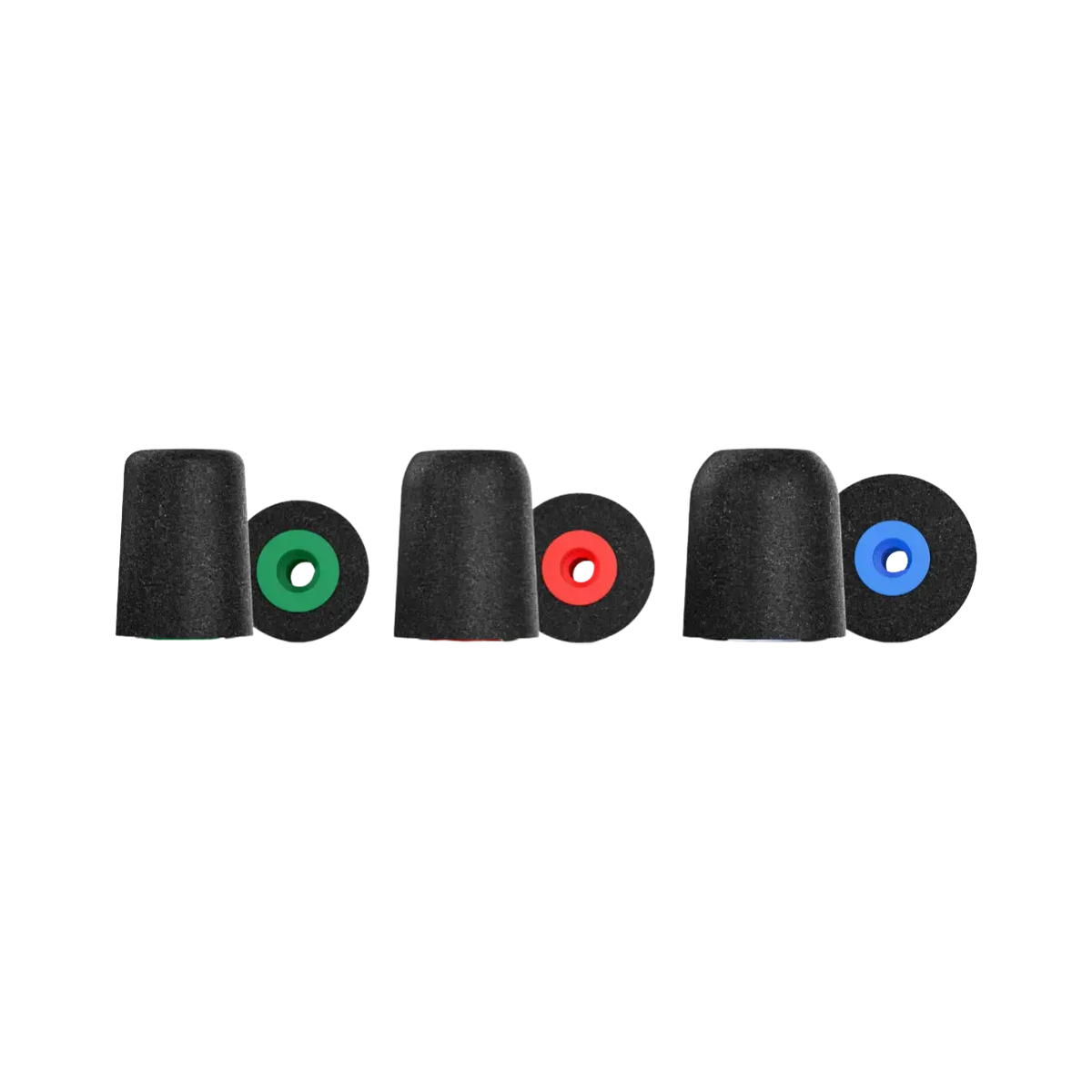 Shure EACYPF-6KIT - P-Series Sleeves (1S/1M & 1L) for Shure Earphones - Black - product view 1