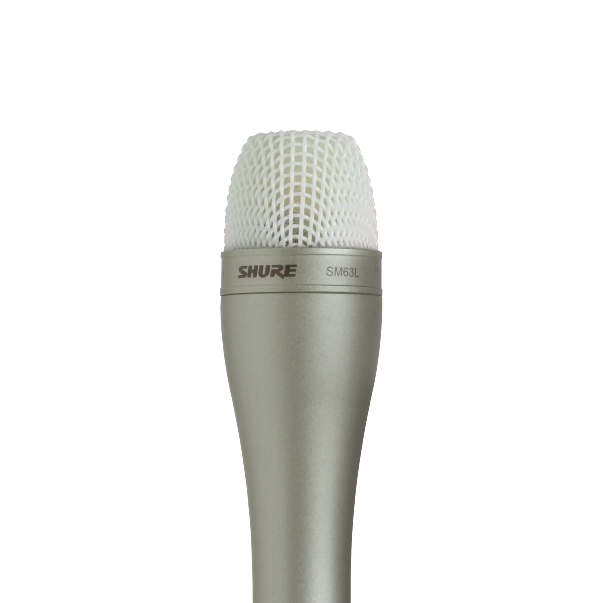 Shure SM63L - Omni Dynamic Microphone with 23cm Handle -Champagne - product view 1