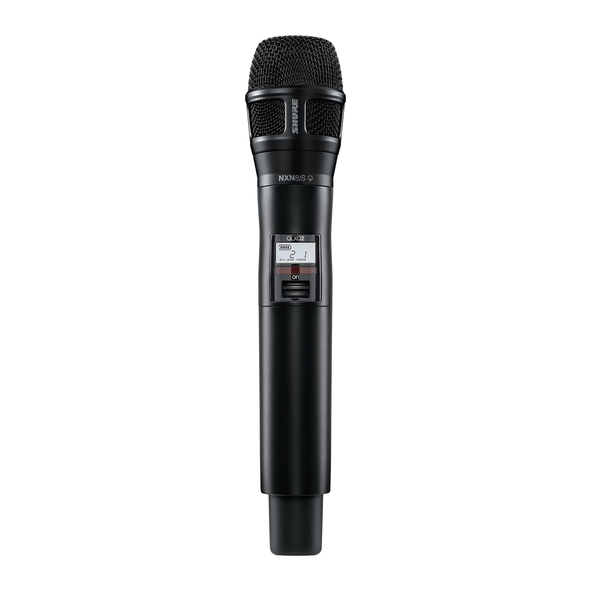 Shure QLXD2/N8SB-H50 - Wireless Handheld Transmitter with N8SB Microphone - product view 1