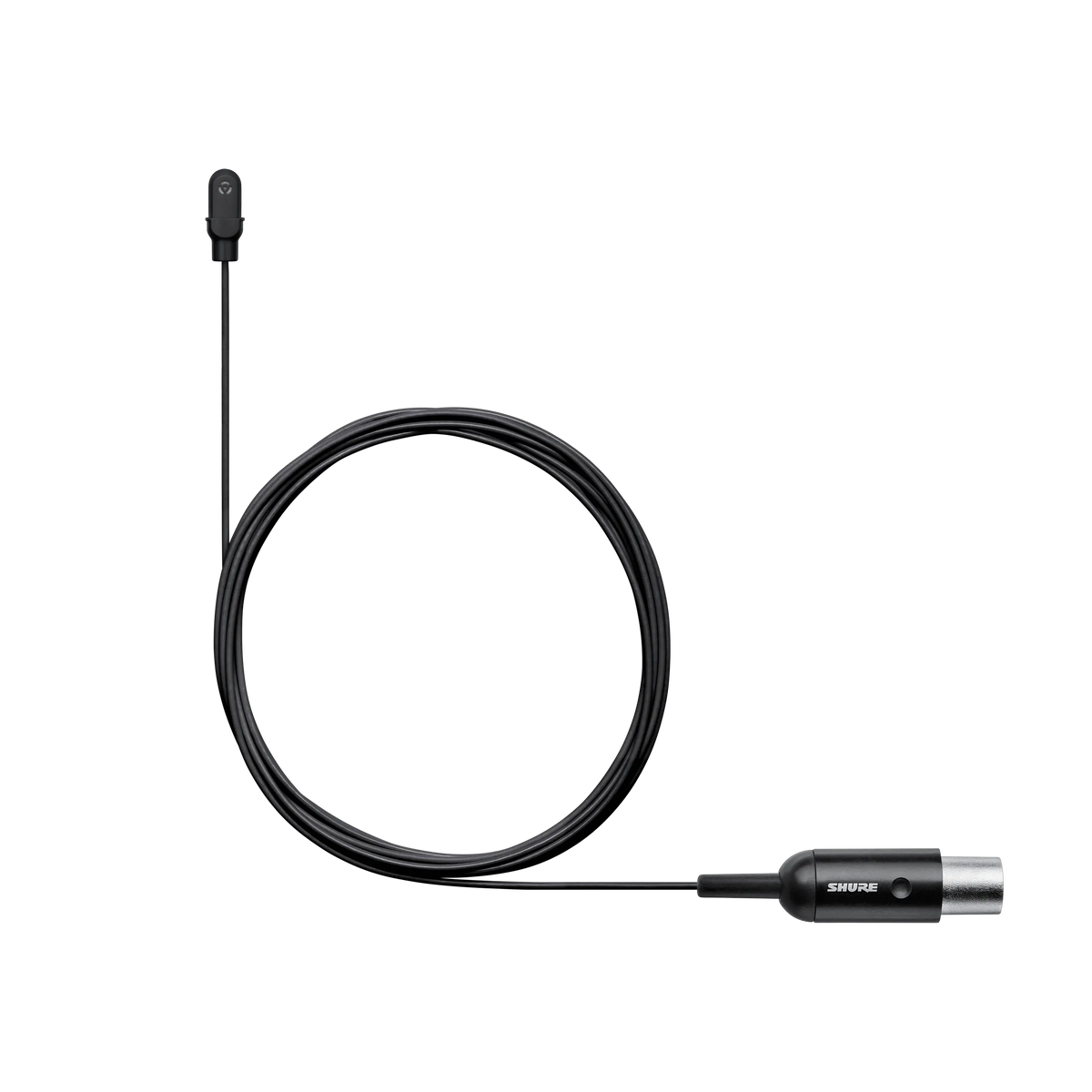 Shure DL4B/O-LM3-A - Omni Lavalier Microphone - Black w/LEMO - product view 3