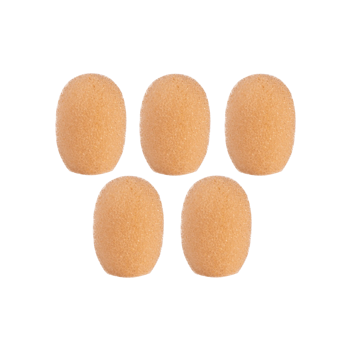 Shure RPM40WS/T - Tan Windscreens (5 Pack) for TwinPlex Microphones - product view 1