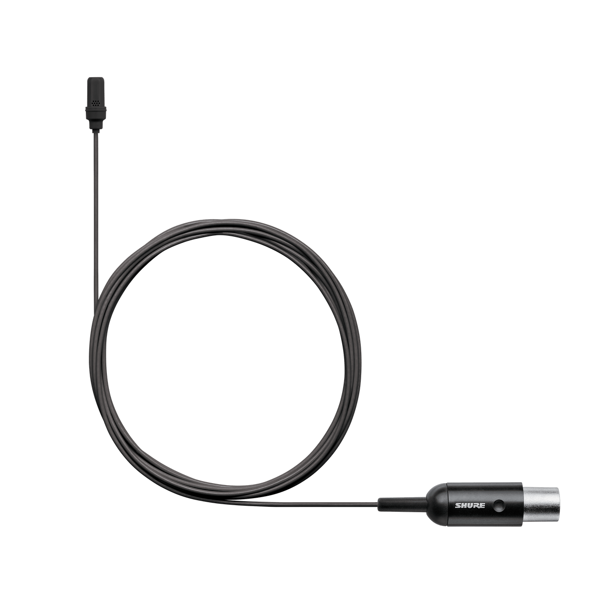 Shure UL4B/C-MTQG-A - Cardioid Lavalier Microphone - Black w/TA4F & Accessories - product view 2
