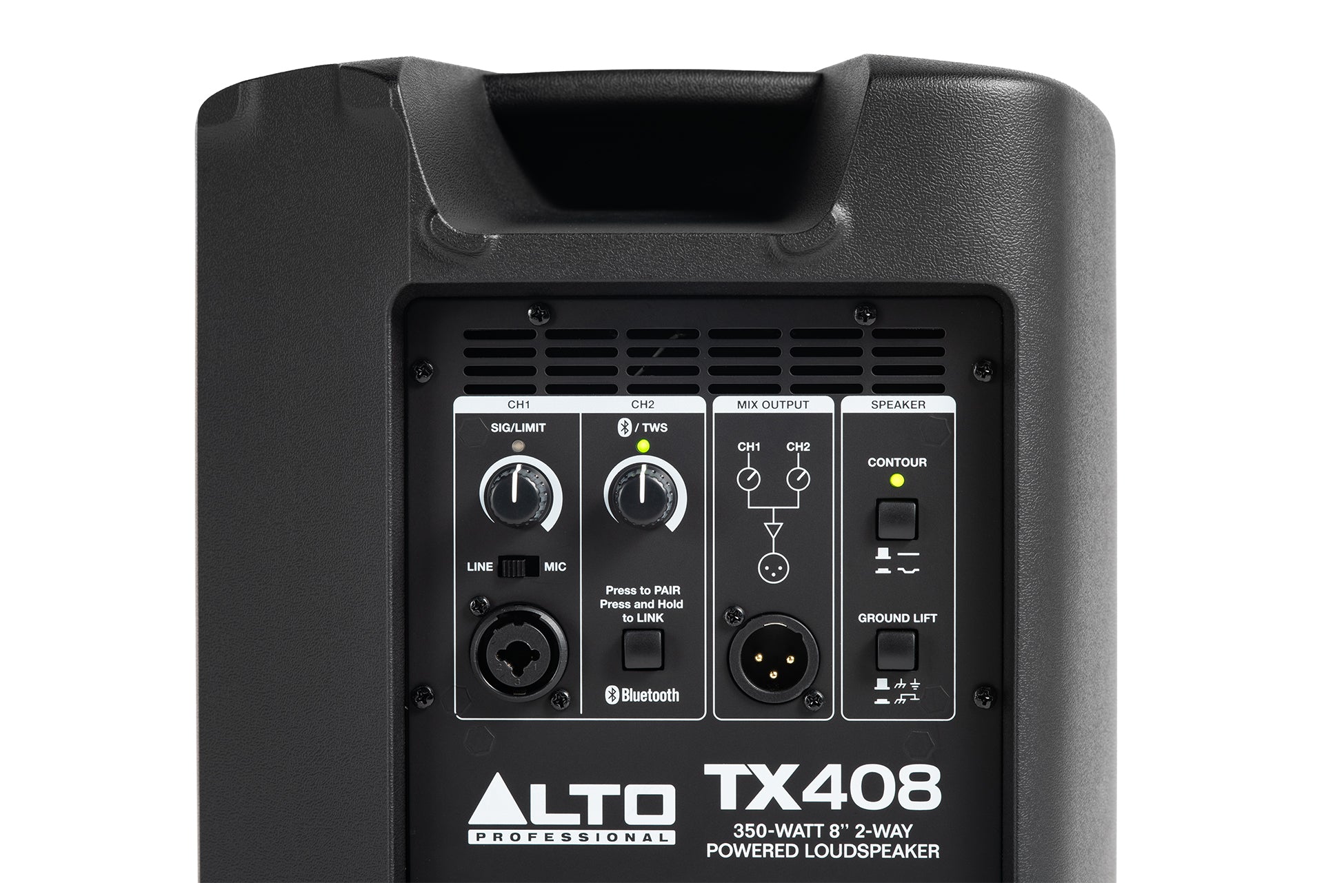 Alto TX408 350W 8-inch Powered Loudspeaker with Bluetooth