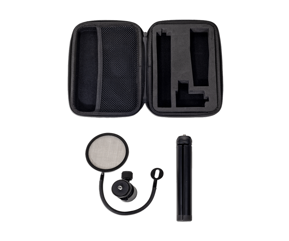 Apogee MIC-ACC-BUNDLE — Carry Case/Pop Filter/Tripod for MiC Plus/HypeMiC
