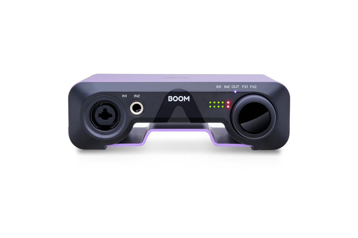 Apogee BOOM — 2x2 USB-C Audio Interface with DSP