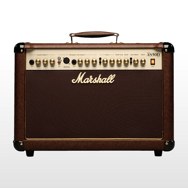 Marshall - 50W Acoustic Amp 2 x 8" Spkrs, Digital Effects 2 Channels