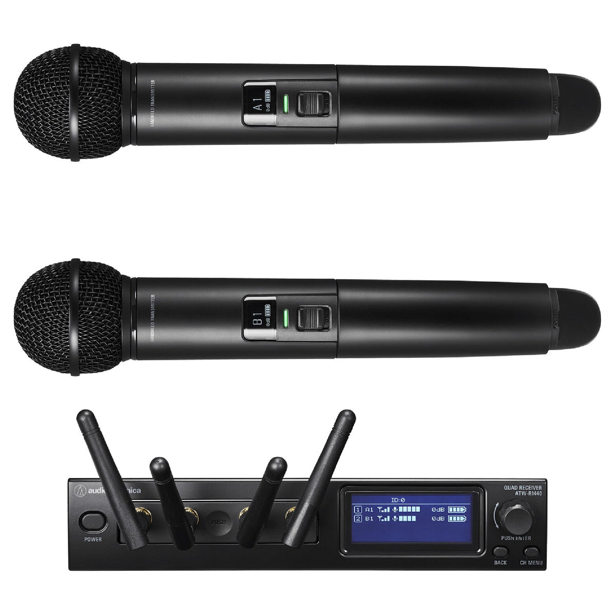 Audio-Technica ATW-1422 System 20 Dual Handheld System