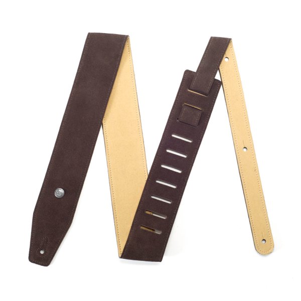 Dunlop - Suede Mahogany BMF Straps
