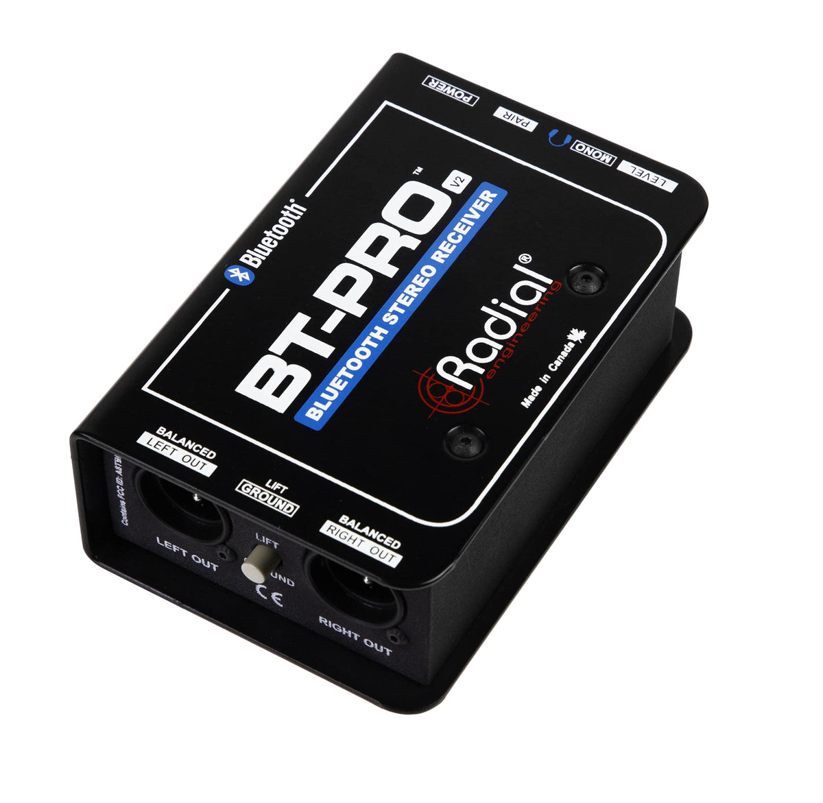 Radial BT-Pro V2 - Stereo Bluetooth Direct Box - product view 1