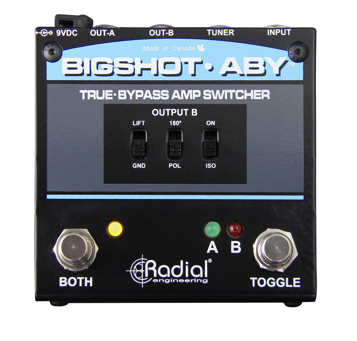 Radial BigShot ABY - True-Bypass Switcher - product view 1