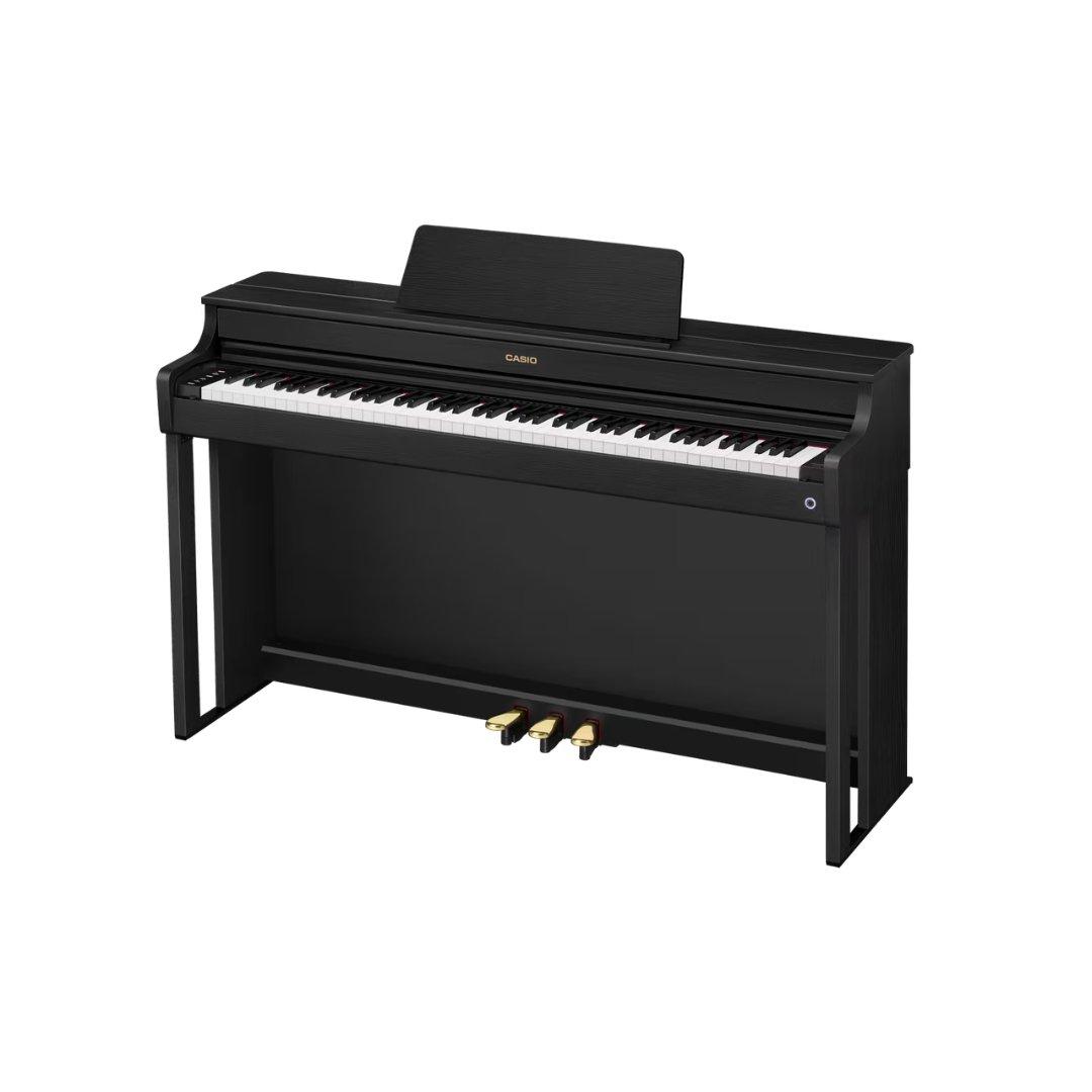 Casio AP-300BK CELVIANO 88-Key Digital Piano with 19 Tones & Bench - Black