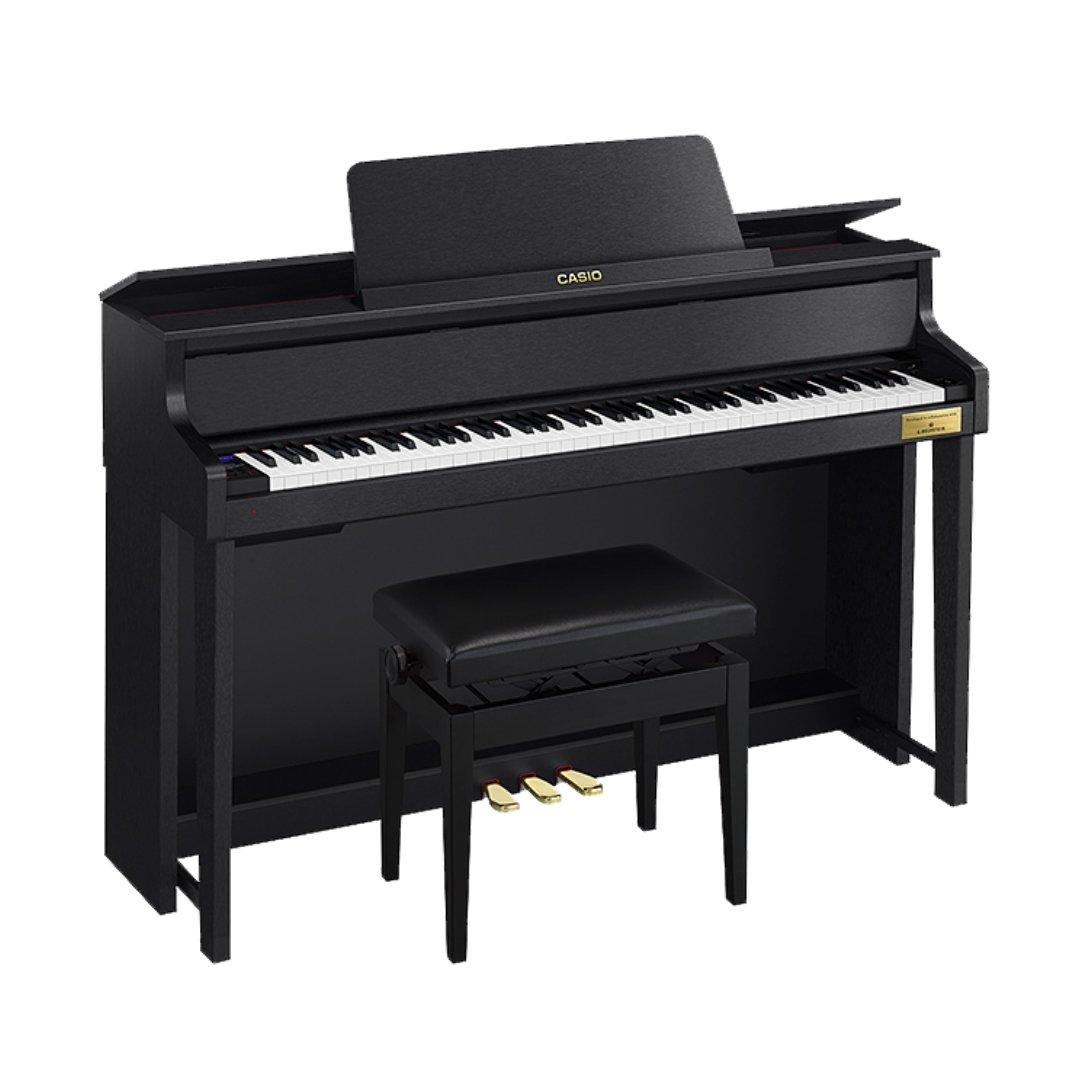 Casio GP310BK CELVIANO Grand Hybrid 88-Key Piano with Bench - Satin Black