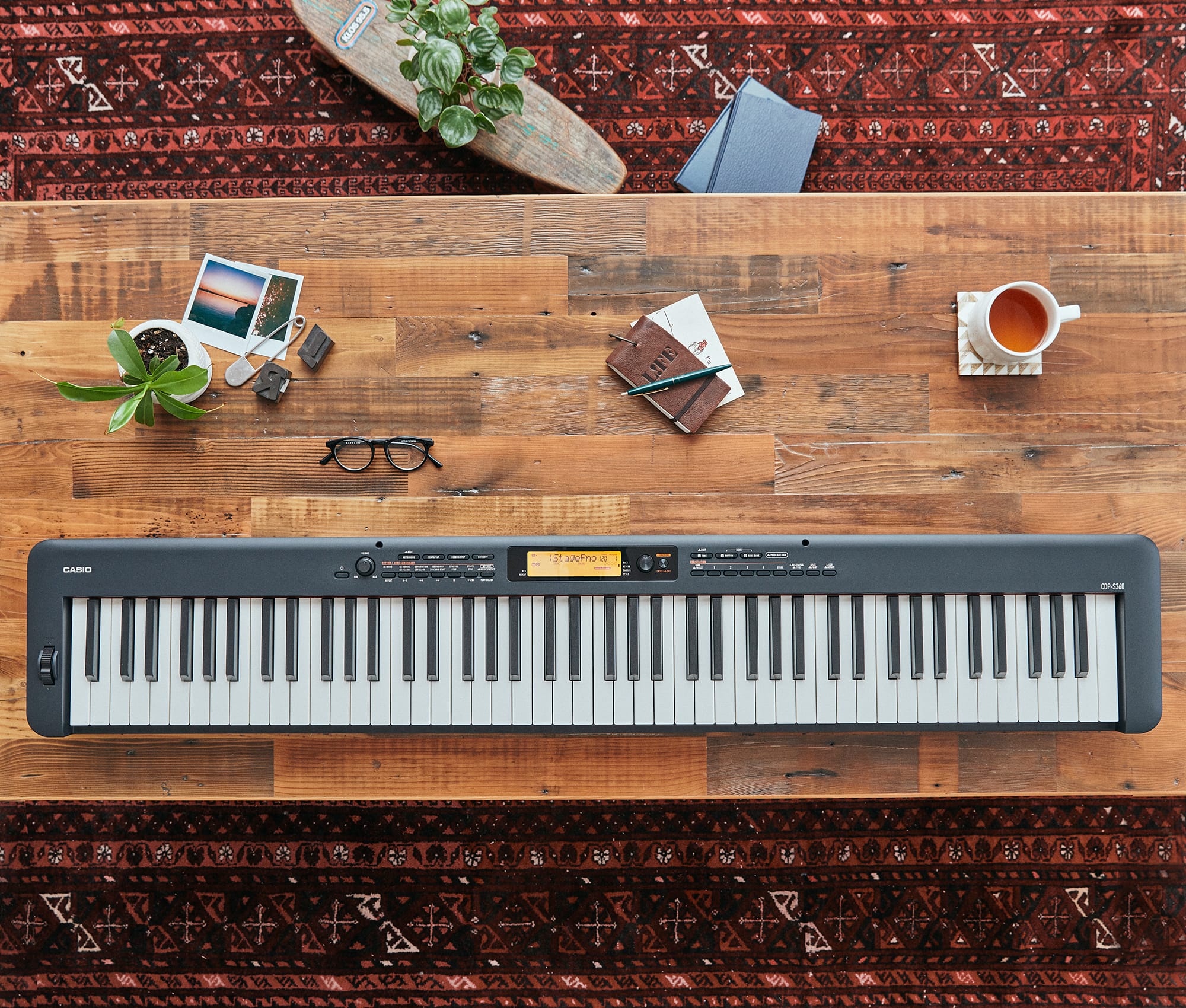 Casio - Digital Piano CDP-S360BK