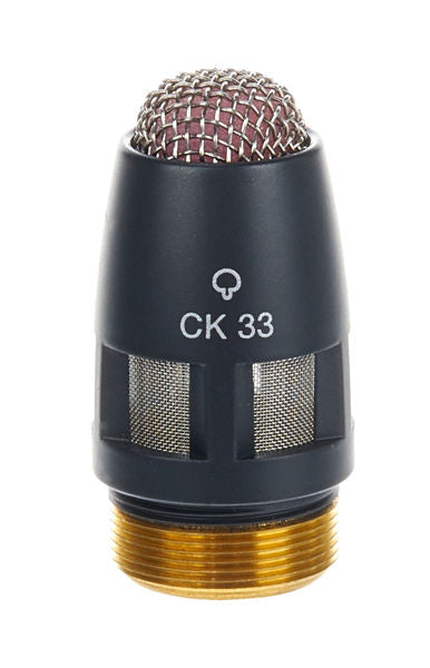 AKG CK-33 - Modular Hyper-Cardioid Microphone Capsule For Gn Series, Hm 1000 And Lm 3 Microphone Housings