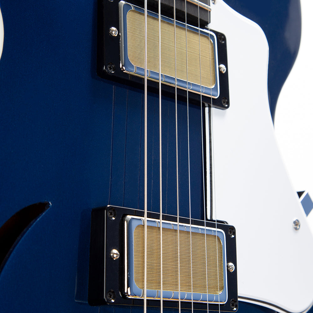 Harmony Comet Electric Guitar with Case - Midnight Blue - product image 4