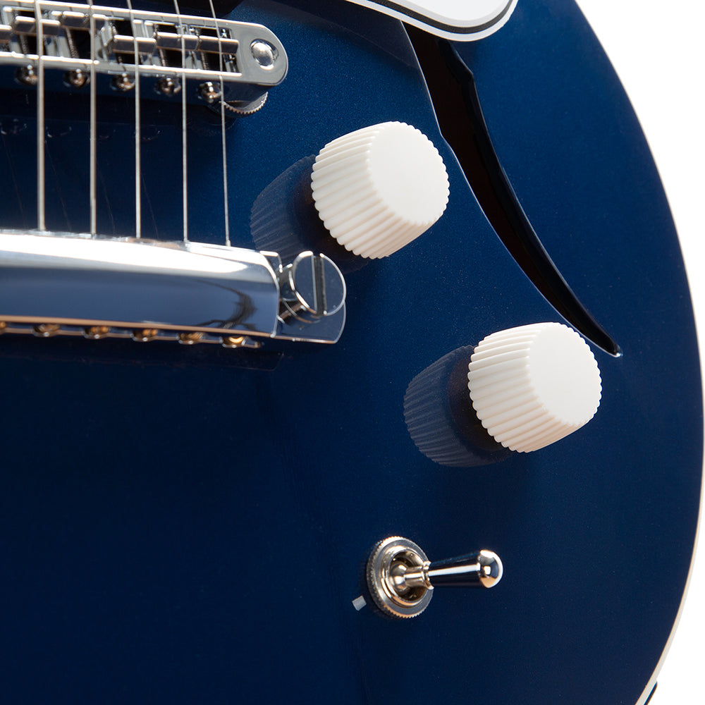 Harmony Comet Electric Guitar with Case - Midnight Blue - product image 5
