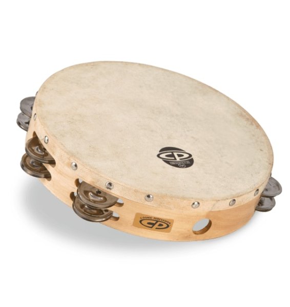 LP - 10" Tambourine with Head Double Row