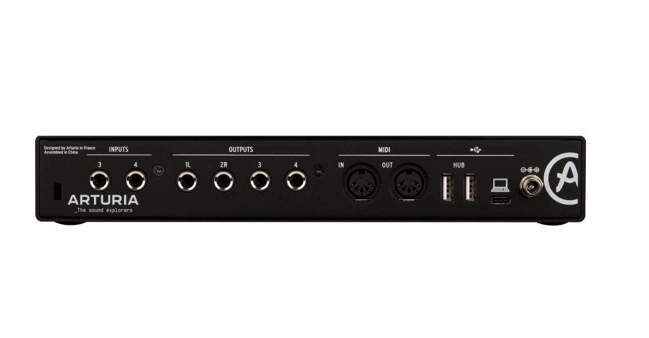 Arturia - MiniFuse 4 USB-C Audio Interface, Black