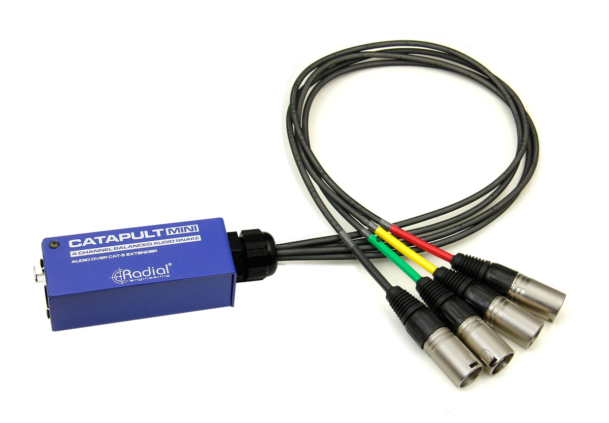 Radial Catapult MINI RX - Compact Cat 5 Analog Snake - product view 1