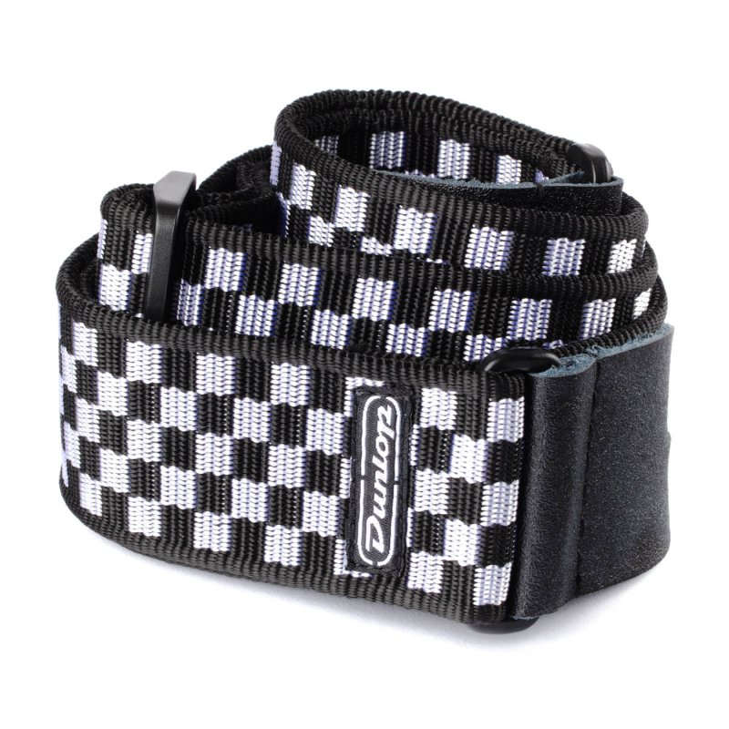 Dunlop - Classic Black/White Check Strap