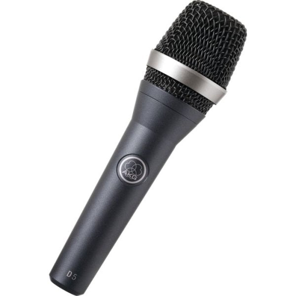 AKG D5-MIC - Handheld Supercardioid Dynamic Vocal Microphone With On/Off Switch