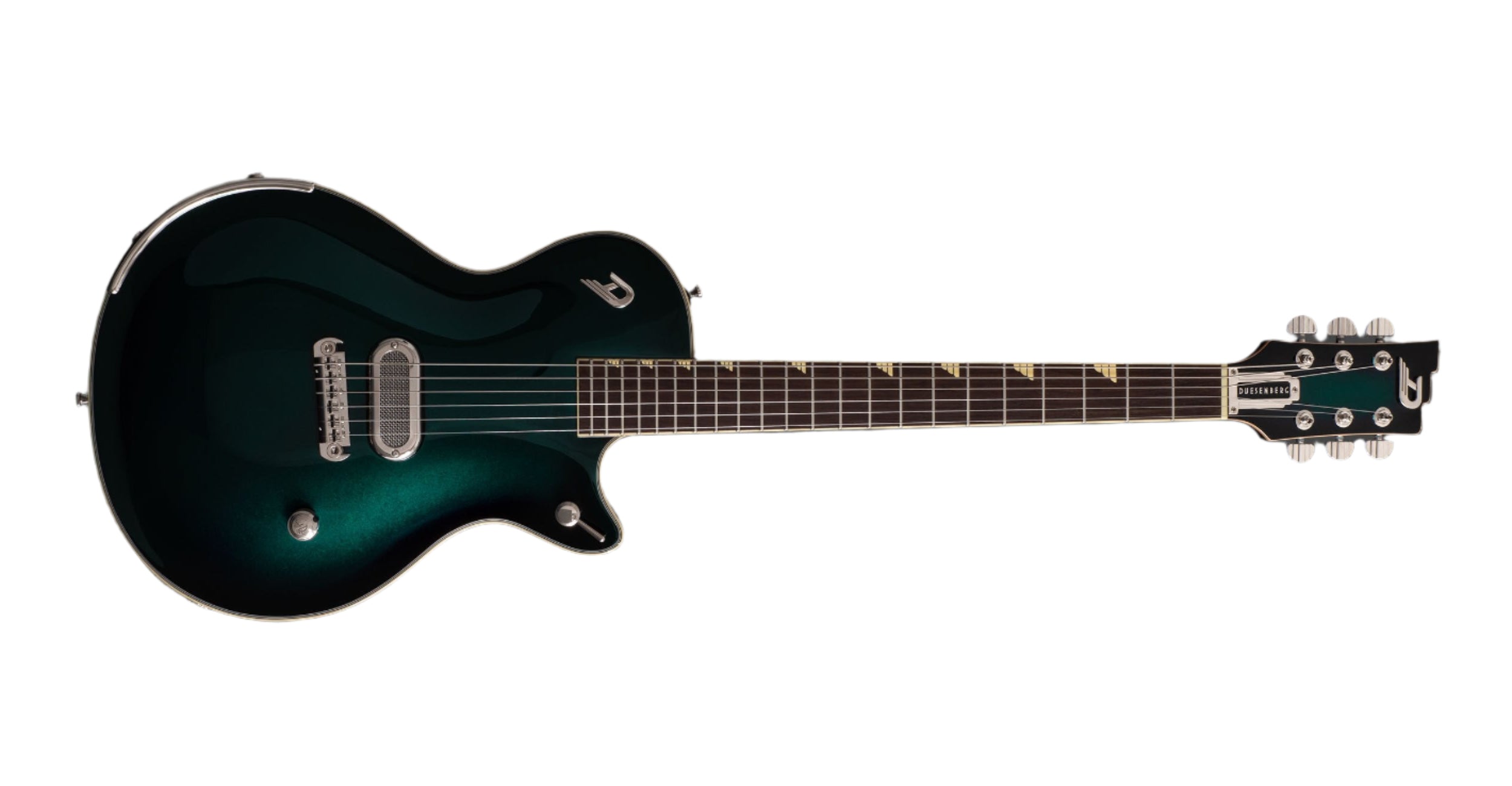 Duesenberg - Jeff DaRosa Signature Guitar w/Case - Catalina Green Burst