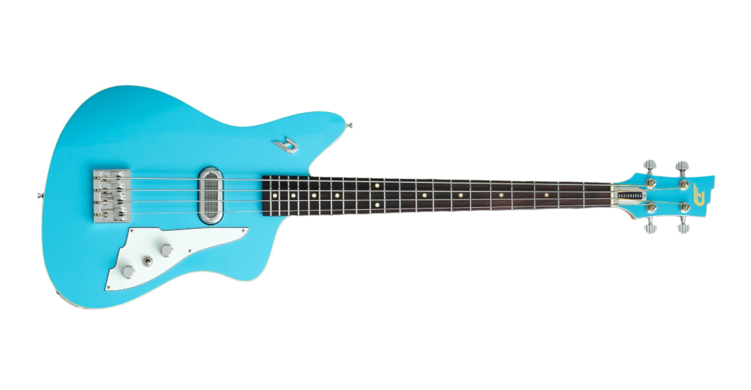 Duesenberg - Kavalier Bass with Short Scale & Case - Narvik Blue