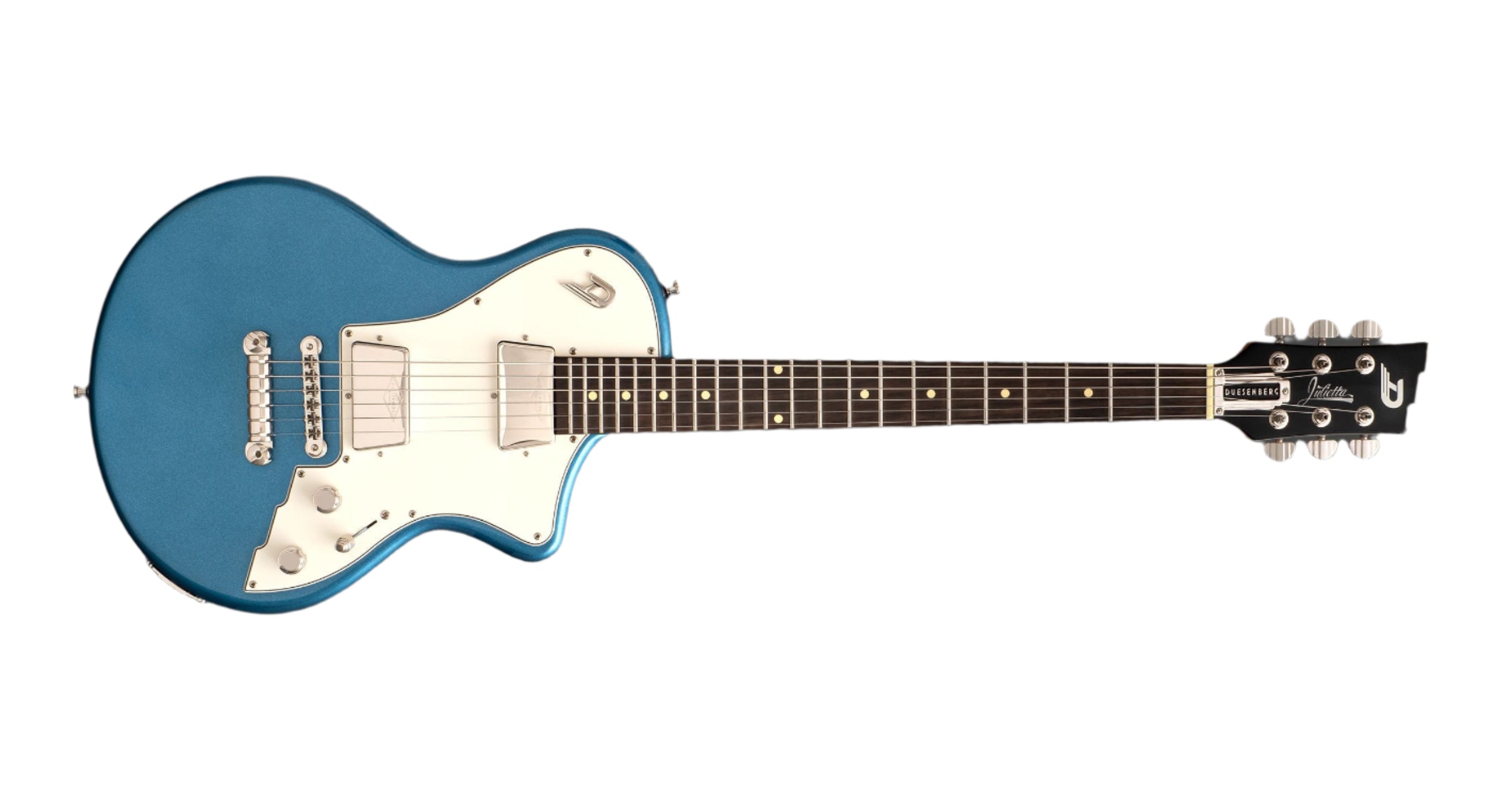Duesenberg - Julietta Guitar with Stop Tail & Gig Bag - Catalina Blue