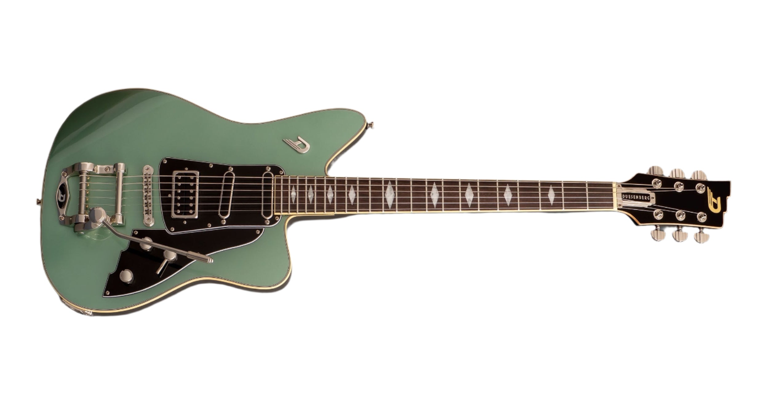 Duesenberg - Paloma Guitar with Gig Bag - Catalina Harbor Green