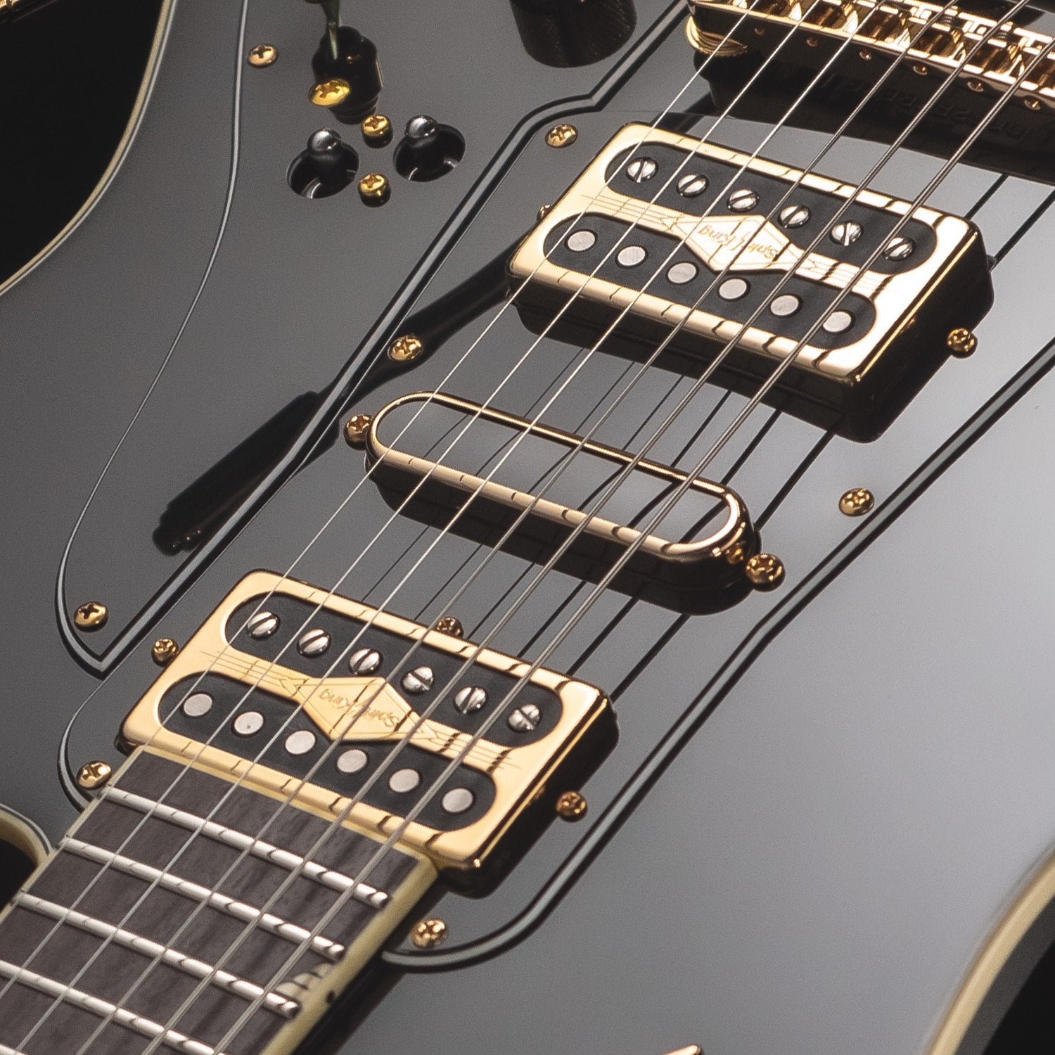 Duesenberg - Paloma Custom Guitar w/ Case - Black