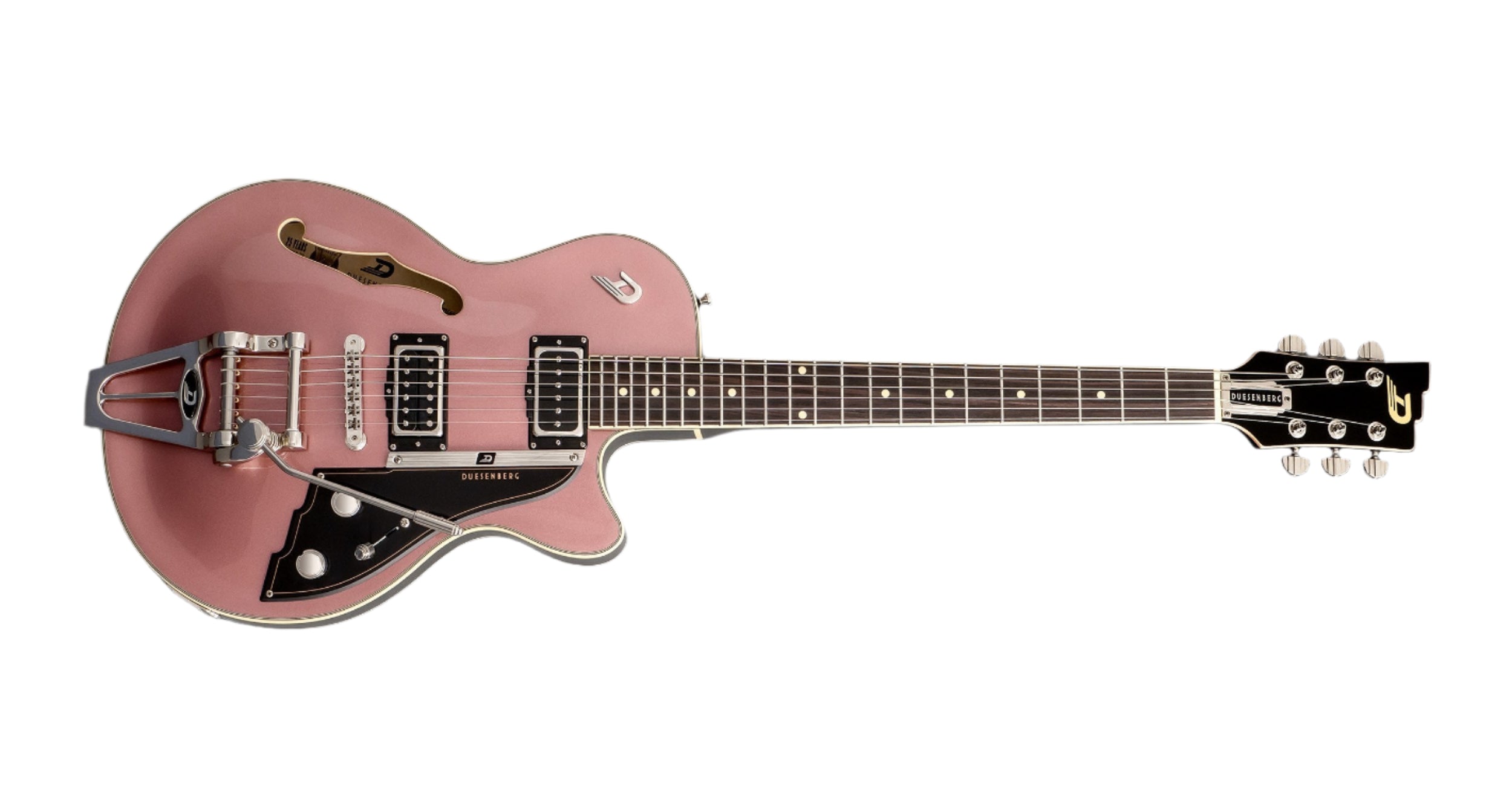 Duesenberg - Starplayer TV Guitar with Case - Catalina Sunset Rose