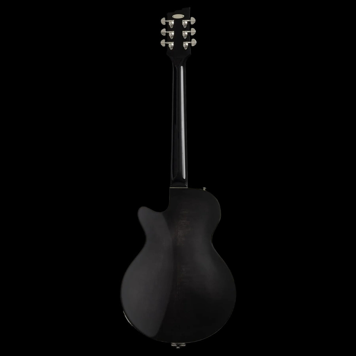 Duesenberg Starplayer TV Electric Guitar - Deep Black – rear view