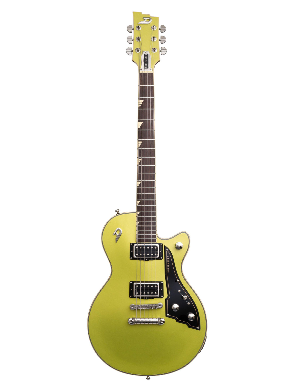 Duesenberg Fantom S Electric Guitar - Lumina Green – full-length front view