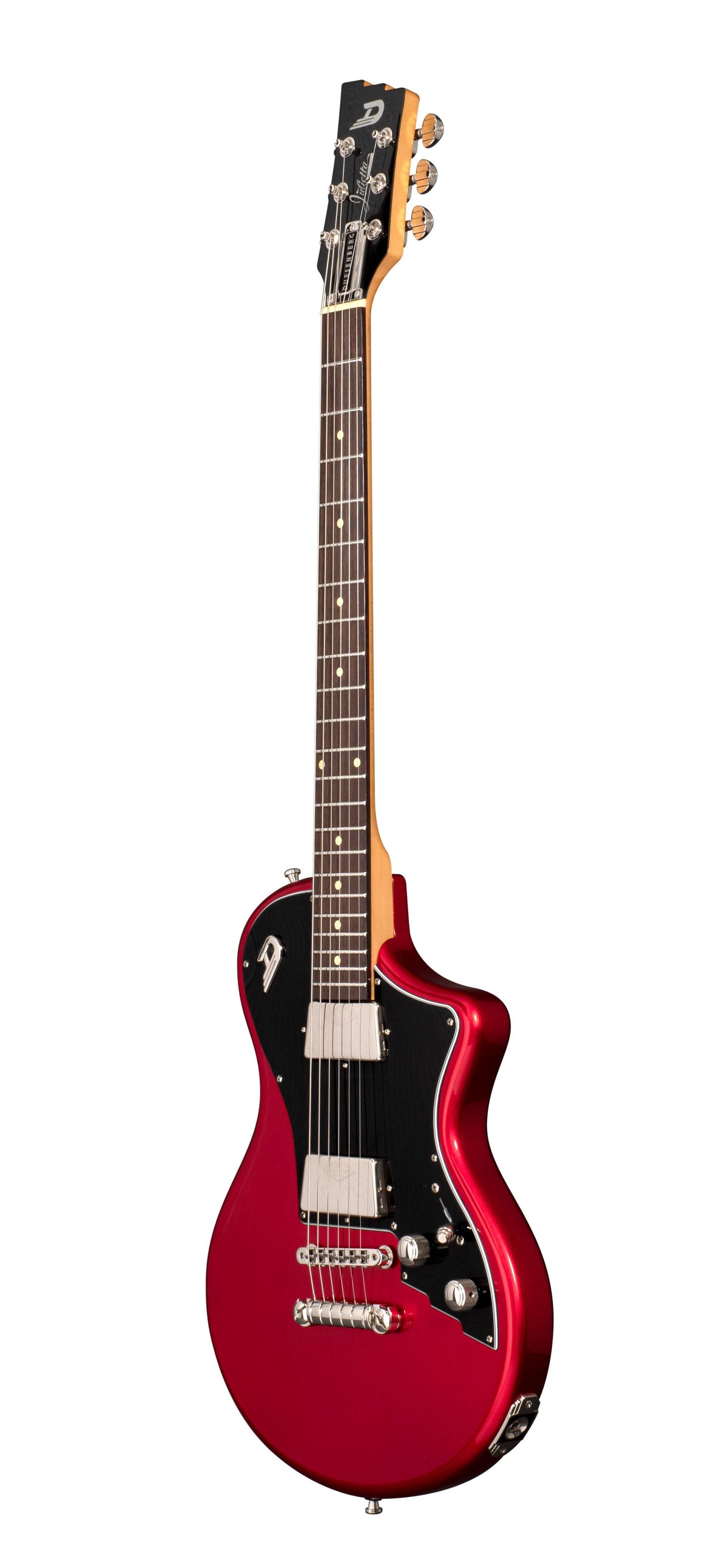 Duesenberg Julietta Electric Guitar - Catalina Red – angled front view
