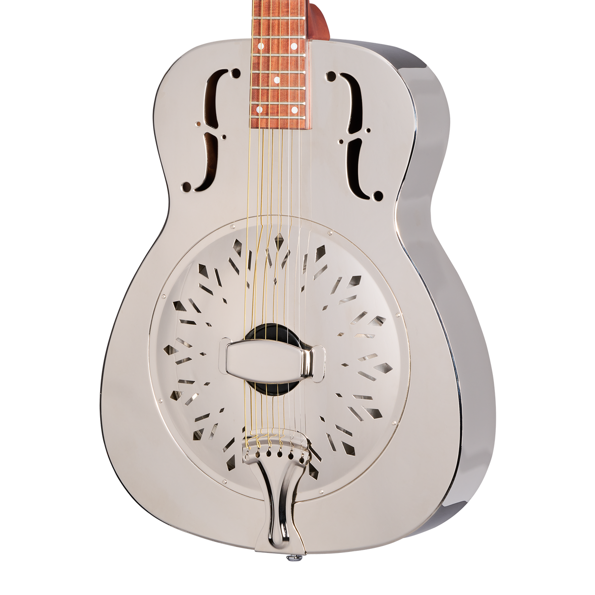 Epiphone Dobro Hound Dog M-14 Metalbody (Round Neck), Nickel — additional view