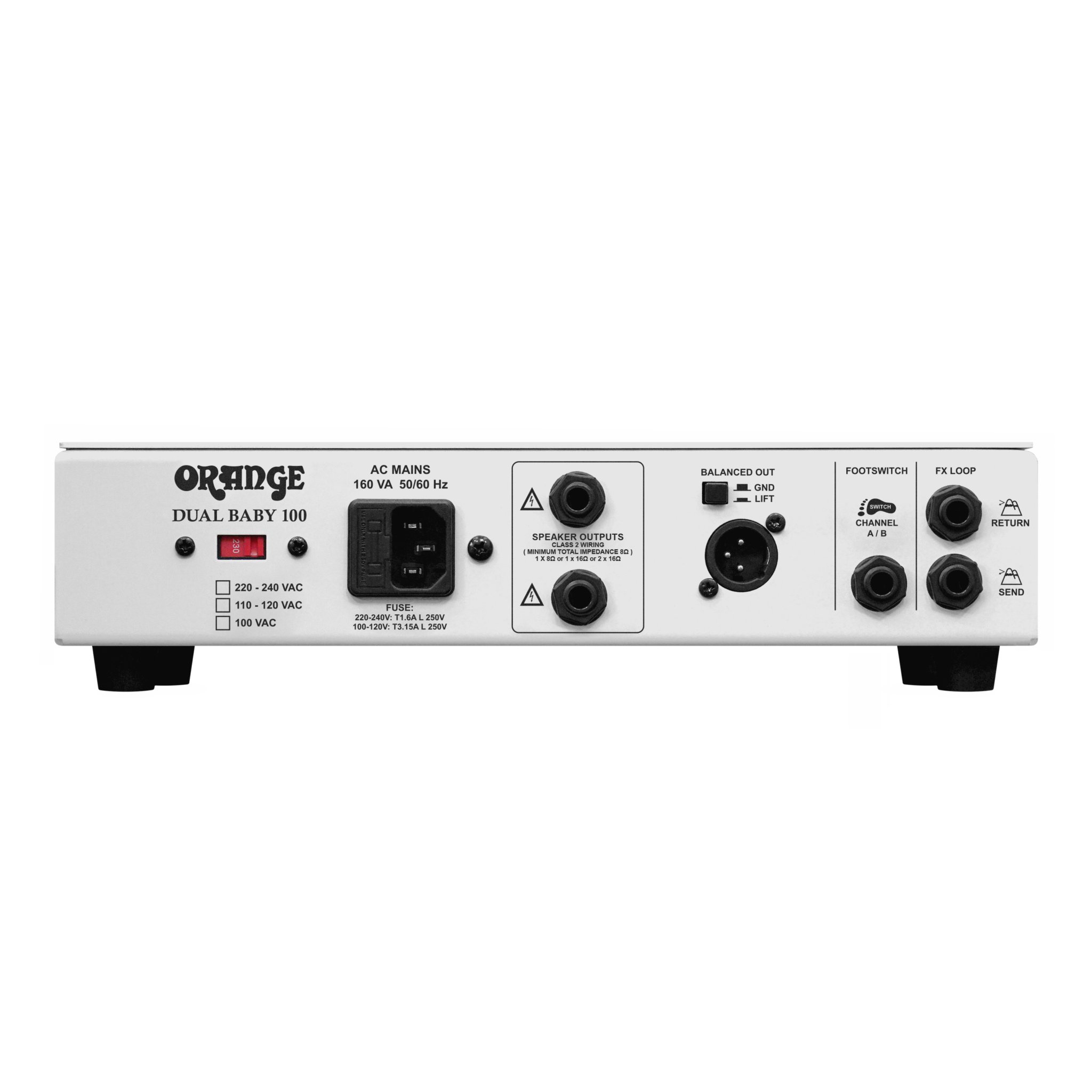 Orange - Dual Baby amp
