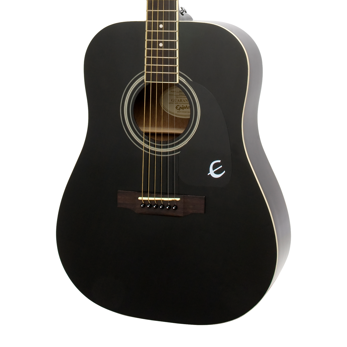 Epiphone Songmaker DR-100, Ebony — additional view