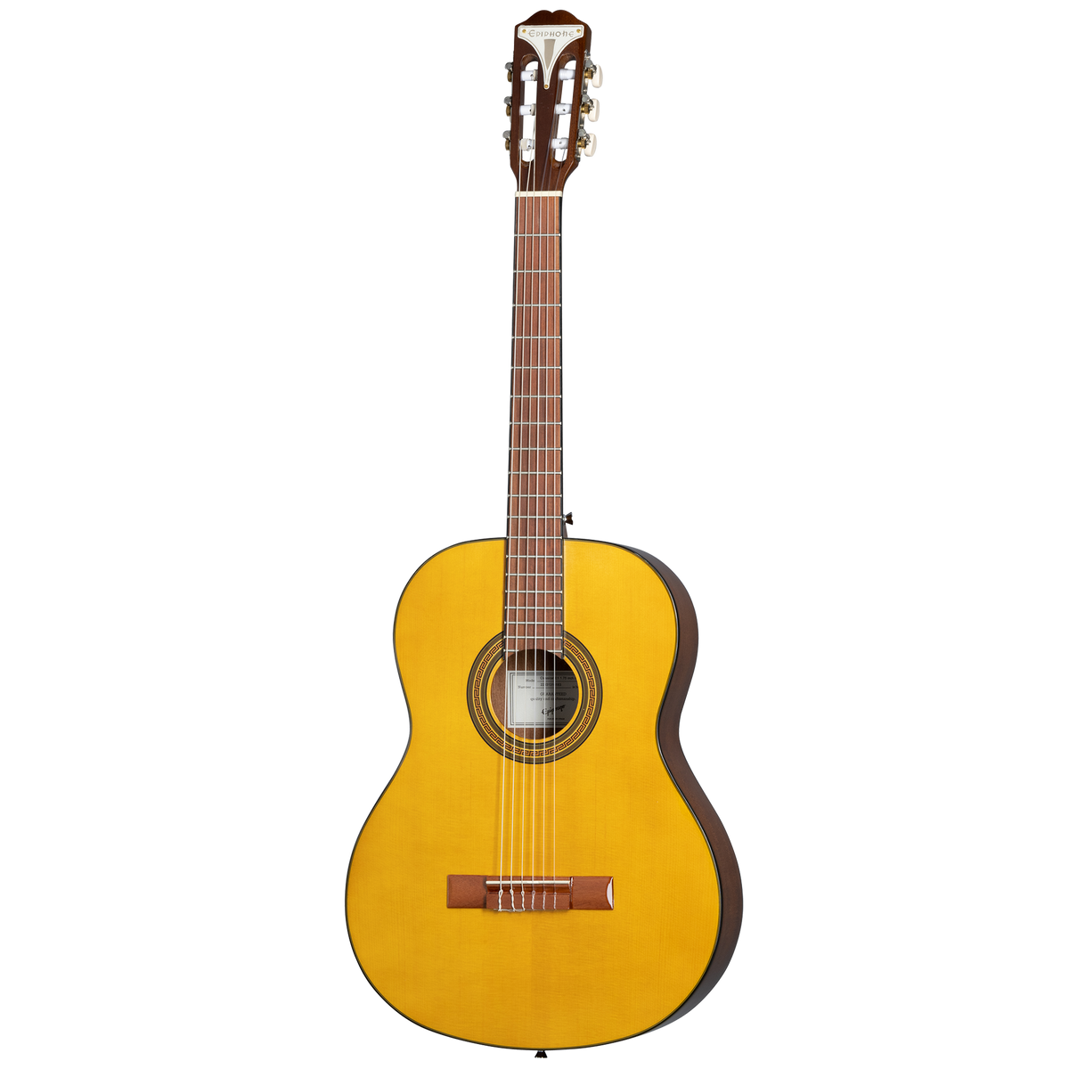 Epiphone Classical E1 (Nylon; 1.75" nut), Antique Natural — product view