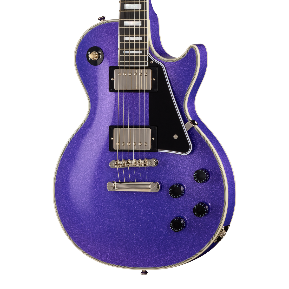 Epiphone IGC Les Paul Custom, Amethyst Sparkle — additional view