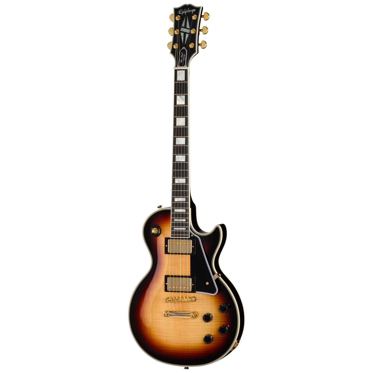 Epiphone IGC Les Paul Custom, Sedona Burst — product view