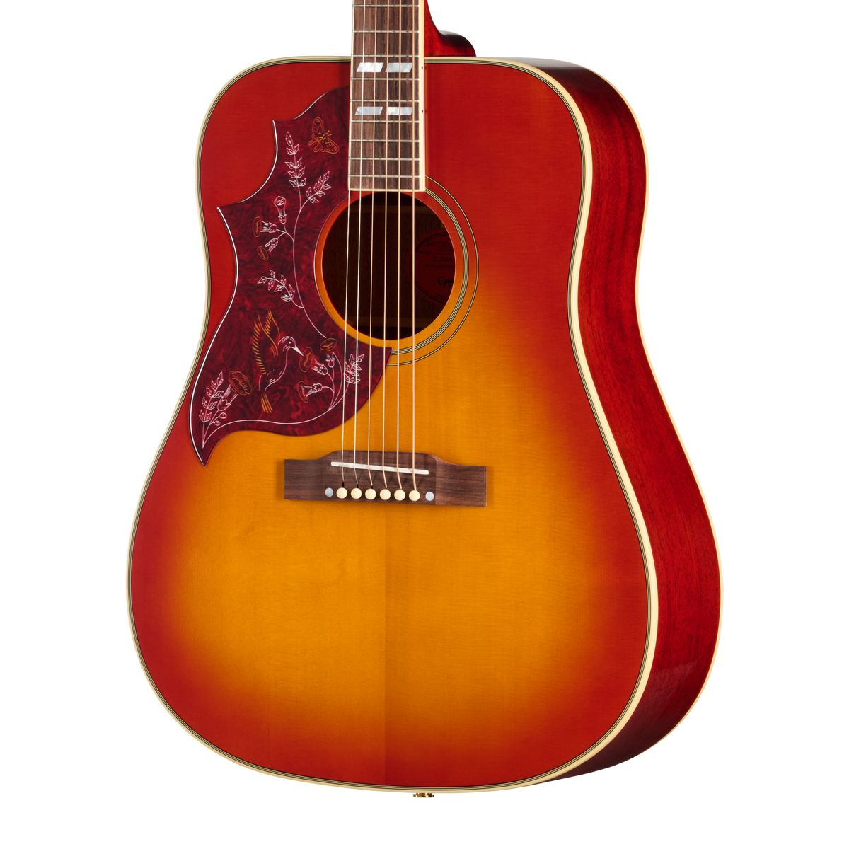 Epiphone Hummingbird Standard, Left-Handed, Cherry Sunburst — additional view