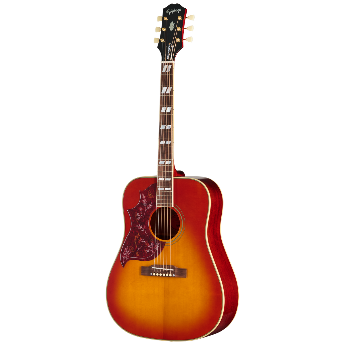 Epiphone Hummingbird Standard, Left-Handed, Cherry Sunburst — product view