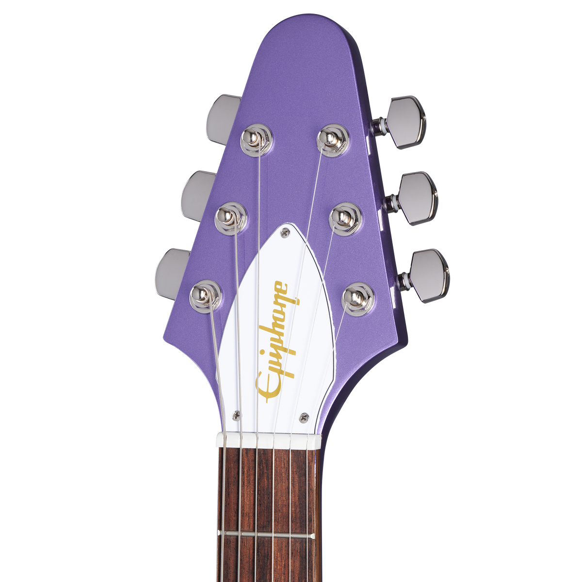 Epiphone Kirk Hammett 1979 Flying V, Purple Metallic — additional view
