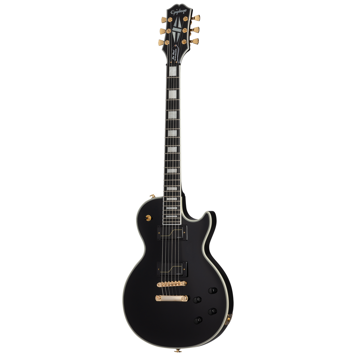 Epiphone Matt Heafy Les Paul Custom Origins, Ebony — product view