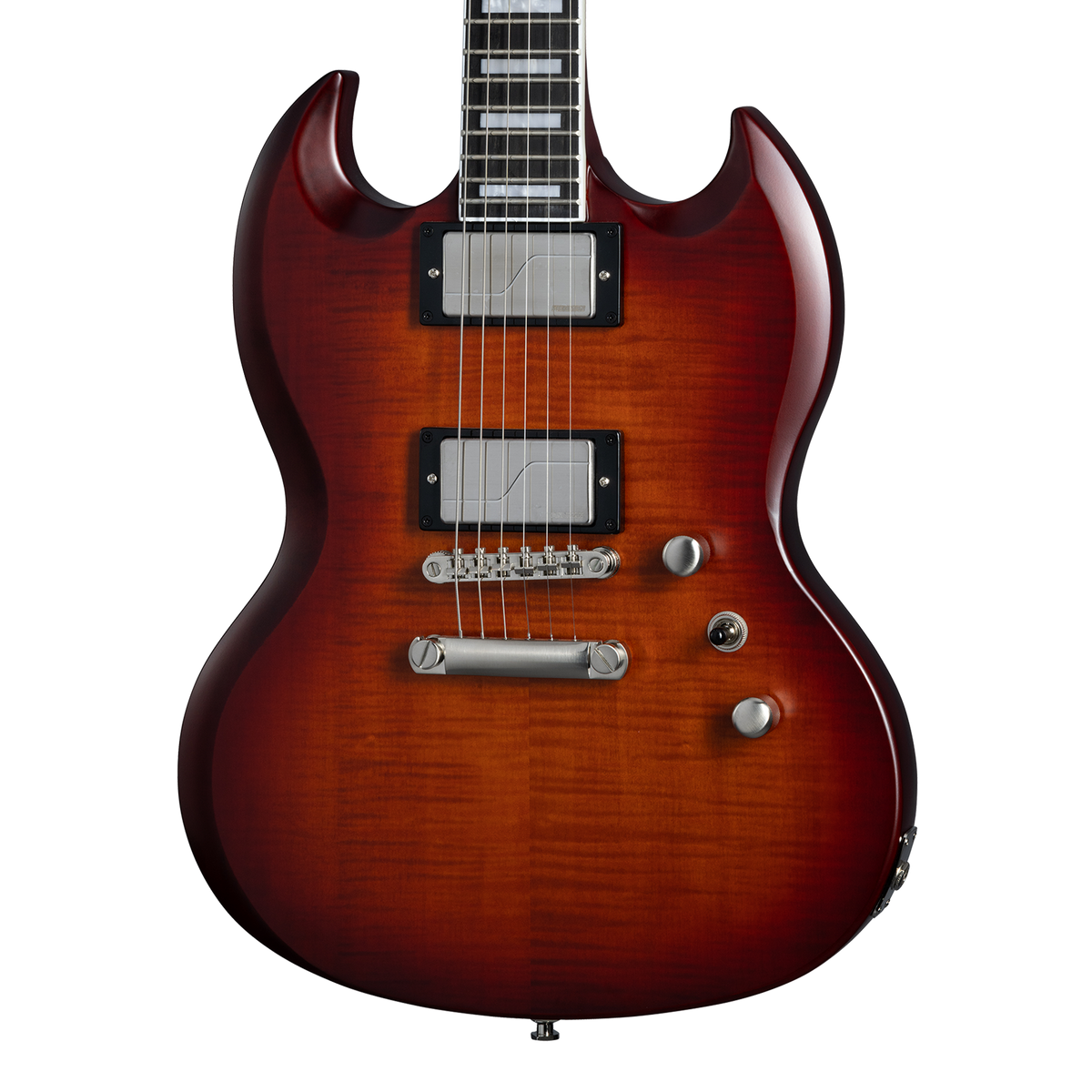 Epiphone SG Prophecy, Aged Bengal Tiger Burst — additional view