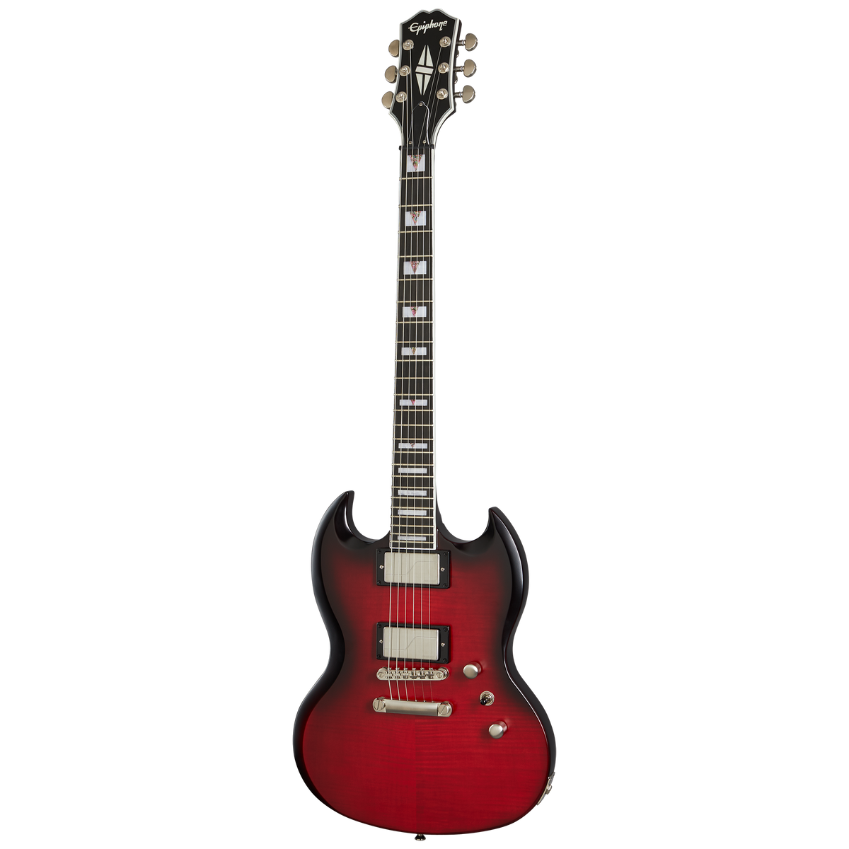 Epiphone SG Prophecy, Red Tiger Aged Gloss — product view