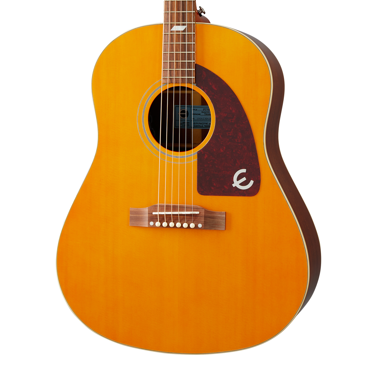 Epiphone Masterbilt Texan, Antique Natural Aged — additional view