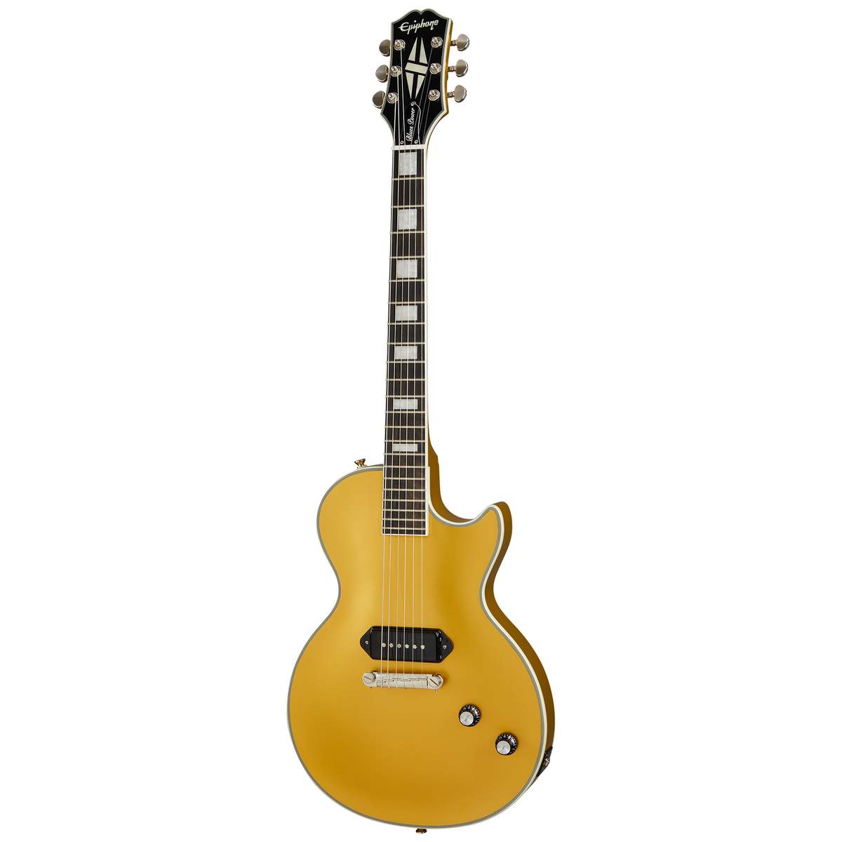 Epiphone Jared James Nichols Gold Glory Les Paul Custom, Double Gold Vintage Aged — product view