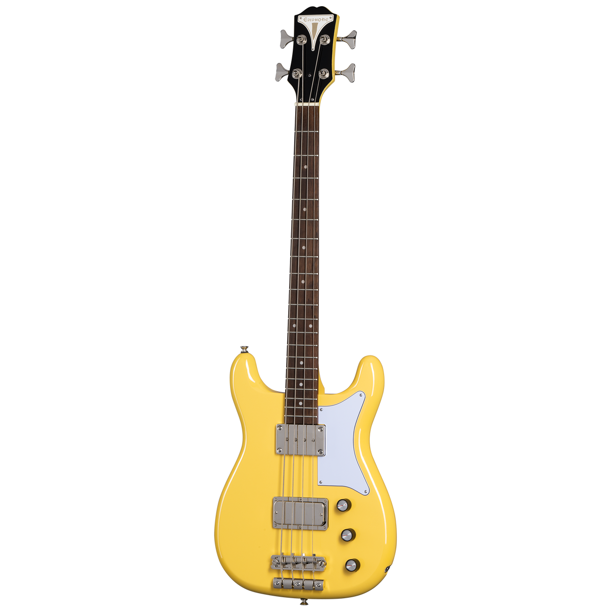 Epiphone Newport Bass, Sunset Yellow — product view